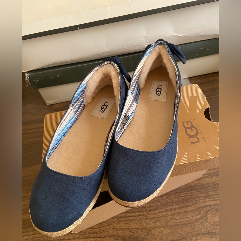 UGG Women's Blue Espadrilles